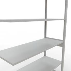 SCHULTE Lagertechnik - Stecks.Anbaur. mit Längenriegel - 2500x1300x500 mm, Typ 150 kg