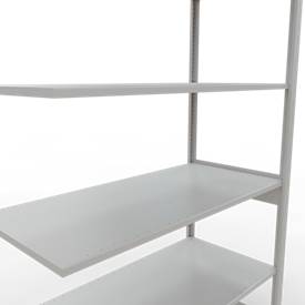 SCHULTE Lagertechnik - Stecks.Anbaur. mit Längenriegel - 2500x1300x600 mm, Typ 150 kg