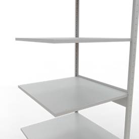 SCHULTE Lagertechnik - Stecks.Anbaur. mit Längenriegel - 2500x750x800 mm, Typ 150 kg