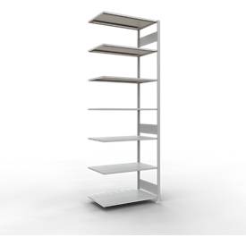 SCHULTE Lagertechnik - Stecks.Anbaur.mit Längenriegel - 3000x1000x600 mm, Typ 150 kg