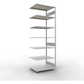 SCHULTE Lagertechnik - Stecks.Anbaur.mit Längenriegel - 3000x1000x800 mm, Typ 150 kg