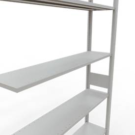 SCHULTE Lagertechnik - Stecks.Anbaur. mit Längenriegel - 3000x1300x300 mm, Typ 150 kg
