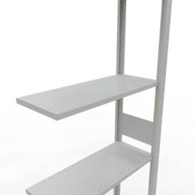 SCHULTE Lagertechnik - Stecks.Anbaur. mit Längenriegel - 3000x750x300 mm, Typ 150 kg