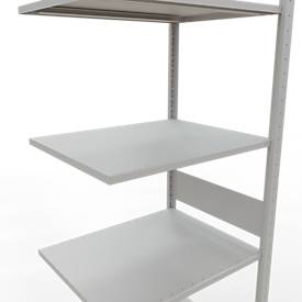 SCHULTE Lagertechnik - Stecks.Anbaur. mit Längenriegel - 3000x750x600 mm, Typ 150 kg