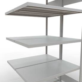 SCHULTE Lagertechnik - Stecks.Doppelanbaur. Typ 250 kg - 2000x1000x2x500 mm, 10 Böden