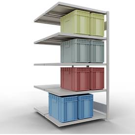 SCHULTE Lagertechnik - Stecks.Doppelanbaur. Typ 250 kg - 2000x1000x2x600 mm, 10 Böden