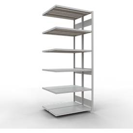 SCHULTE Lagertechnik - Stecks.Doppelanbaur. Typ 250 kg - 2500x1000x2x400 mm, 12 Böden