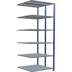 SCHULTE Lagertechnik - Stecks.Doppelanbaur. Typ 250 kg - 2500x1000x2x500 mm, 12 Böden