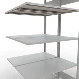 SCHULTE Lagertechnik - Stecks.Doppelanbauregal Typ 150 - 2000x1000x2x500 mm 2x5 Böden
