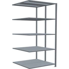 SCHULTE Lagertechnik - Stecks.Doppelanbauregal Typ 150 - 2000x1000x2x500 mm,verz.2x5 Böden