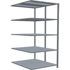 SCHULTE Lagertechnik - Stecks.Doppelanbauregal Typ 150 - 2000x1000x2x600 mm,verz.2x5 Böden