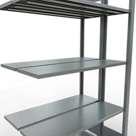 SCHULTE Lagertechnik - Stecks.Doppelanbauregal Typ 150 - 2000x1000x300 mm verz. 2x5 Böden