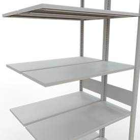SCHULTE Lagertechnik - Stecks.Doppelanbauregal Typ 150 - 3000x1000x2x400 mm 2x7 Böden