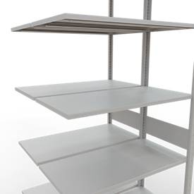 SCHULTE Lagertechnik - Stecks.Doppelanbauregal Typ 150 - 3000x1000x2x500 mm 2x7 Böden