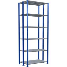 SCHULTE Lagertechnik - Stecks.Doppelgrundr. Typ 250 kg - 2500x1000x2x300 mm, 12 Böden