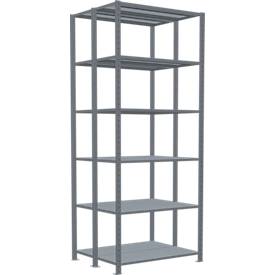 SCHULTE Lagertechnik - Stecks.Doppelgrundr. Typ 250 kg - 2500x1000x2x400 mm, 12 Böden