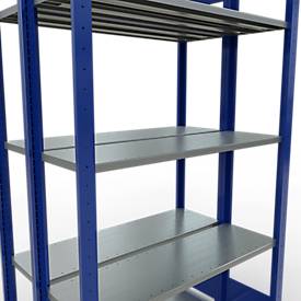 SCHULTE Lagertechnik - Stecks.Doppelgrundregal Typ 150 - 2000x1000x2x300 mm 2x5 Böden