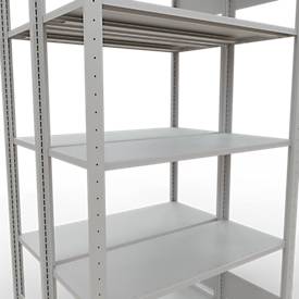 SCHULTE Lagertechnik - Stecks.Doppelgrundregal Typ 150 - 2000x1000x2x400 mm 2x5 Böden