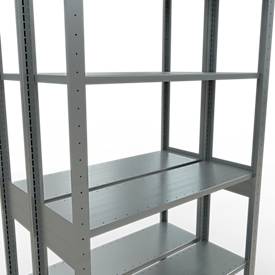 SCHULTE Lagertechnik - Stecks.Doppelgrundregal Typ 150 - 2500x1000x2x300 mm verz.2x6 Böden