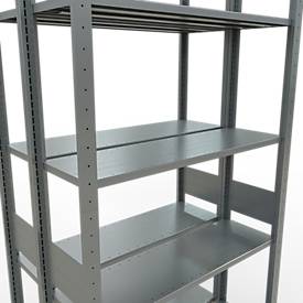 SCHULTE Lagertechnik - Stecks.Doppelgrundregal Typ 150 - 3000x1000x2x300 mm verz.2x7 Böden