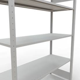 SCHULTE Lagertechnik - Stecks.Grundr. mit Längenriegel - 2000x1300x500 mm, Typ 150 kg