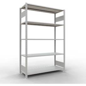 SCHULTE Lagertechnik - Stecks.Grundr. mit Längenriegel - 2000x1300x500 mm, Typ 150 kg