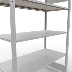 SCHULTE Lagertechnik - Stecks.Grundr. mit Längenriegel - 2000x1300x600 mm, Typ 150 kg