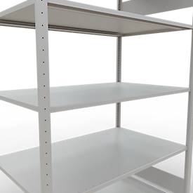 SCHULTE Lagertechnik - Stecks.Grundr. mit Längenriegel - 2000x1300x800 mm, Typ 150 kg