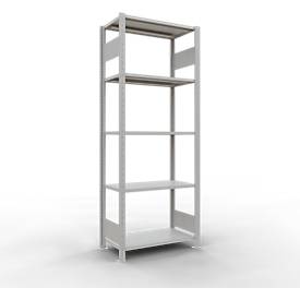 SCHULTE Lagertechnik - Stecks.Grundr. mit Längenriegel - 2000x750x400 mm, Typ 150 kg