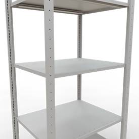 SCHULTE Lagertechnik - Stecks.Grundr. mit Längenriegel - 2000x750x600 mm, Typ 150 kg