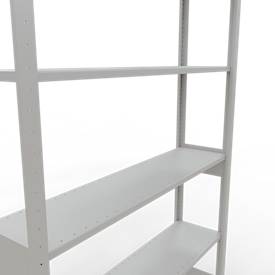 SCHULTE Lagertechnik - Stecks.Grundr. mit Längenriegel - 2500x1300x300 mm, Typ 150 kg