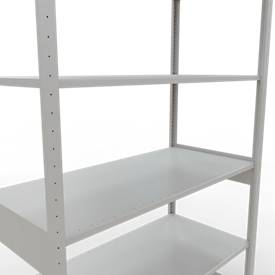 SCHULTE Lagertechnik - Stecks.Grundr. mit Längenriegel - 2500x1300x600 mm, Typ 150 kg