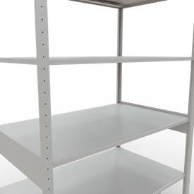 SCHULTE Lagertechnik - Stecks.Grundr. mit Längenriegel - 2500x1300x800 mm, Typ 150 kg