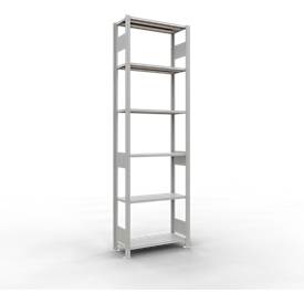 SCHULTE Lagertechnik - Stecks.Grundr. mit Längenriegel - 2500x750x300 mm, Typ 150 kg