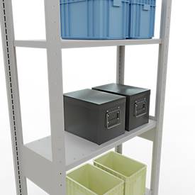 SCHULTE Lagertechnik - Stecks.Grundr. mit Längenriegel - 2500x750x300 mm, Typ 150 kg