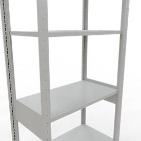 SCHULTE Lagertechnik - Stecks.Grundr. mit Längenriegel - 2500x750x400 mm, Typ 150 kg