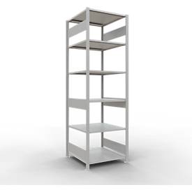 SCHULTE Lagertechnik - Stecks.Grundr. mit Längenriegel - 2500x750x800 mm, Typ 150 kg