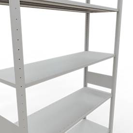 SCHULTE Lagertechnik - Stecks.Grundr. mit Längenriegel - 3000x1300x400 mm, Typ 150 kg