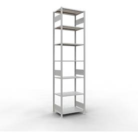 SCHULTE Lagertechnik - Stecks.Grundr. mit Längenriegel - 3000x750x500 mm, Typ 150 kg
