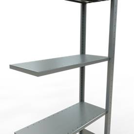 SCHULTE Lagertechnik - Stecksystem Anbauregal - 2000 x 750 x 300 mm, Typ 150 kg