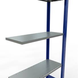 SCHULTE Lagertechnik - Stecksystem Anbauregal - 2000x 750x300 mm, Typ 150 kg