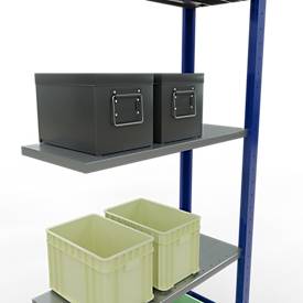 SCHULTE Lagertechnik - Stecksystem Anbauregal - 2000x 750x300 mm, Typ 150 kg