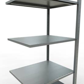 SCHULTE Lagertechnik - Stecksystem Anbauregal - 2000x 750x600 mm, Typ 150 kg