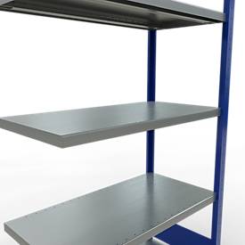 SCHULTE Lagertechnik - Stecksystem Anbauregal - 2000x1000x500 mm, Typ 250 kg