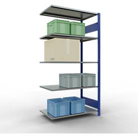 SCHULTE Lagertechnik - Stecksystem Anbauregal - 2000x1000x600 mm, Typ 150 kg