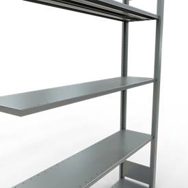 SCHULTE Lagertechnik - Stecksystem Anbauregal - 2000x1300x300 mm, Typ 150 kg