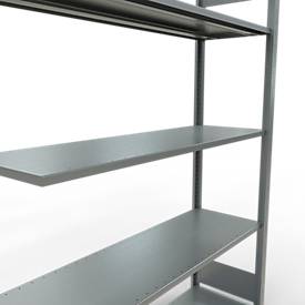 SCHULTE Lagertechnik - Stecksystem Anbauregal - 2000x1300x400 mm, Typ 150 kg