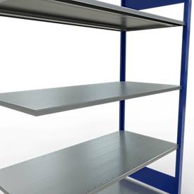 SCHULTE Lagertechnik - Stecksystem Anbauregal - 2000x1300x600 mm, Typ 150 kg