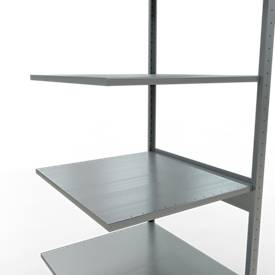 SCHULTE Lagertechnik - Stecksystem Anbauregal - 2500x 750x800 mm, Typ 150 kg