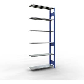 SCHULTE Lagertechnik - Stecksystem Anbauregal - 2500x1000x300 mm, Typ 150 kg